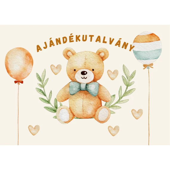 AJÁNDÉKUTALVÁNY - TEDDY
